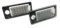 MR-Style LED Kennzeichenbeleuchtung, Beleuchtung für Nummernschild kompatibel mit A3/S3, A5 Cabriolet, A6 4F, Q7, A6 mit CAN-Bus-Widerstand