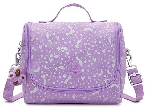 Kipling New KICHIROU, Large Insulated Lunch Bag, Water Repellent, 23 cm, 6 L, Galaxy Metallic