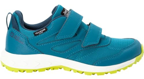 Jack Wolfskin Unisex Kinder Woodland Texapore Low Vc K, Scuba, 35 EU
