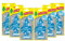 Arbre Magique Parfum de Voiture, Parfum Mousse Blanche, Parfum Moderne, durée jusqu'à 7 semaines, fabriqué en Italie, Lot de 6 unités