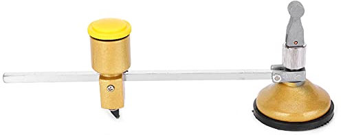 coupe verre,Cutters Stained Cutter Opener Injection 360 ° Rotation Glass Circle Cutter 40Cm Diamètre Réglable Circulaire Outil De Coupe
