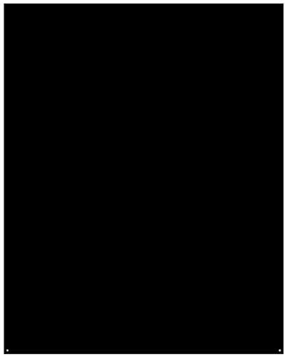 LE MARQUIER - Plaque De Sol Rectangle Noire L80 H100