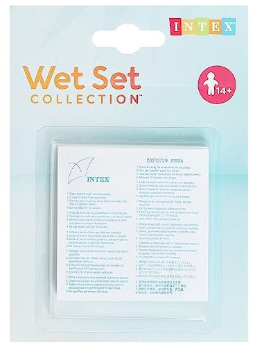 Maelsa® Accessoires pour Piscine Rustine Patchs Dalles Waterproof Réparation (6 Patchs)