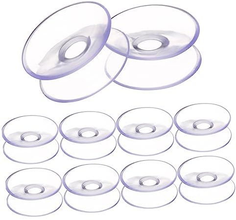 Zerodeko 10st Anti-kollisions-saugnäpfe Saugnäpfe Für Glastische Saugnäpfe Für Tischplatten Sucker Doppelseitige Saugnäpfe Absorber Saugnapf-aufhänger Saugnäpfe Aquarium Stoßstange Esstisch