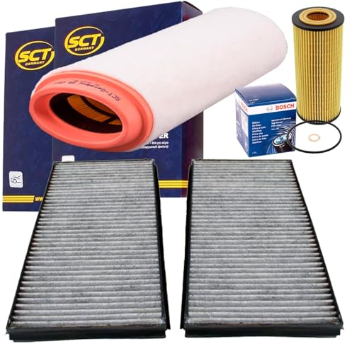 BandelOne enthält Filter Satz Set Inspektionskit passend für E60 E61 525 530d xd 163-235PS