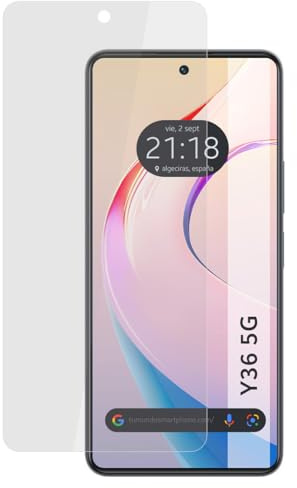 Tumundosmartphone Protector Pantalla Hidrogel Mate Antihuellas para Vivo Y36 4G / 5G