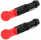 MODOAO Linterna de luz roja, antorchas impermeables con clip, 3 modos de luz para camping, pesca nocturna, caza, senderismo, visión nocturna, astronomía, emergencia y transporte diario
