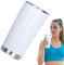 Bubei Botellas de agua por sublimación – Termos 22 OZ Blanco Con Tapa Portátil Pico Y Pajita Taza De Viaje Grande De Acero Inoxidable 304 Para Coche Hogar