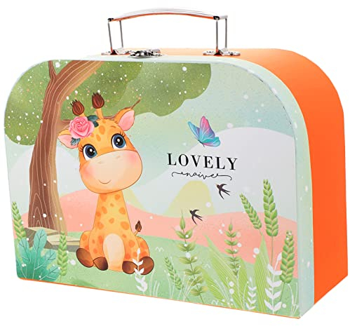 VILLFUL Mini-koffer-aufbewahrungsbox Aus Pappe Mit Großer Kapazität Organizer Für Jungen Und Mädchen Spielzeug