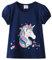 VIKITA Mädchen Kurzarm Baumwolle T-Shirt Top 1-8 Jahre S3907 8T