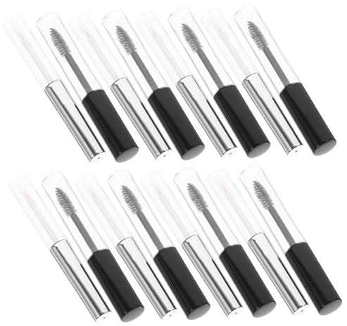 TOVINANNA 6sätze Makeup Mascara Flaschen Kit Transparente Nachfüllbare Röhrchen Mit Trichtern Für Wimperntusche Und Augenbrauenpflege Praktisch Für Und Projekte