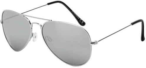 BEZLIT Herren Piloten Sonnenbrille Metall – klassische Flieger-Brille mit UV400 Polycarbonatgläsern, Gold & Silber Rahmen