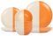 Nicola Spring 12pc Trempé Service de Table en Grès - Orange Brûlée - 4 Personnes Céramique Cuisine Vaisselle À Manger Assiettes Boules