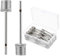 TRKETK 20 Pcs Ball Pump Needles, Stainless Steel Inflator Needle with Side Hole, Portable Inflatable Pump for Basketball, Soccer, Sports Balls