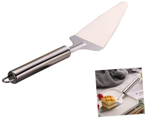 Alipis Pala Inoxidable Para Pizza Queso Espátula Para Tartas Raspador Lavavajilla