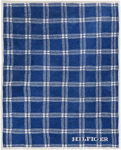 Tommy Hilfiger Plaid Hilfiger Check Farbe Blue Größe 130x170