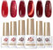 Born Pretty UV Nagellack Burgunder Wein Rot Gel Nagellack UV Rubin Rot Glitzer Cat Magnetic Eye Gel Blut Kirsch Maniküre und Nagelkunst DIY zu Hause