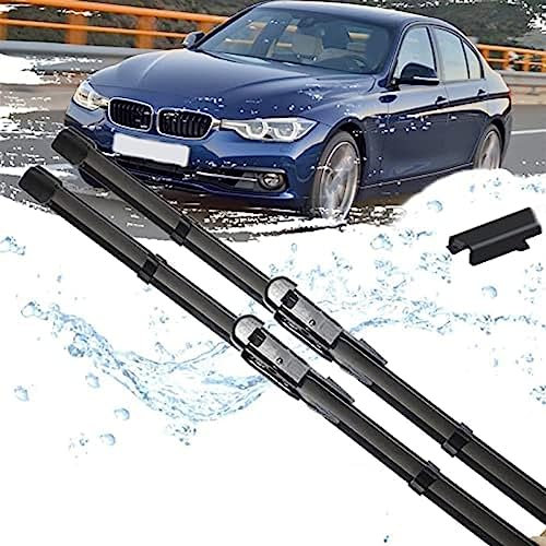 JiAnFacAI Scheiben wischer blätter für Autos Für BMW Serie 3 F30 F31 F34 F35 2012~2018,Frontscheiben wischer blätter 2 stücke Windschutz scheiben Fenster zubehör