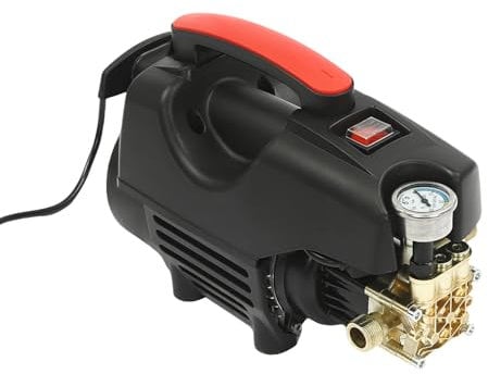 Electric Pressure Washer Water Gun Car Jet Electric 1.4kw High Power Pressure Washer with Extension Pole, 6L/min 2800rpm Industrial Parkside Pressure Washers for Patio and Car