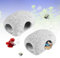 Silkwish 2 Stück Aquarium Versteck Felsenhöhle für Fisch und Garnelen zum Züchten Aquarienhöhle - Aquaristik Cave Dekoration Ornamente für Kleine Garnele Fisch Verstecken Betta - 10x6,5x5 cm