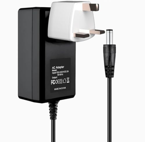 Sullroy Global AC/DC Adapter for Ugee HK1560 15.6 IPS Screen HD Graphics Tablet Monitor Drawing Pen Display Power Supply Cord Cable PS Battery Charger Mains