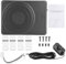 Subwoofer per auto Holigie, altoparlante del boccone per basso amplificatore sotto il dispositivo audio del sedile 10 pollici 12v 800w