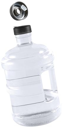 Tdoutop Réservoirs d'eau, Bonbonnes d'eau, Bidons d'eau Grande Capacité avec Couvercle à Visser, Réservoirs d'eau pour Le Camping, La Cuisine,