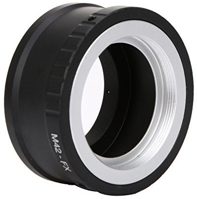 Amazingdeal365 M42-FX M42 Objektiv für Fujifilm X Mount Fuji X-Pro1 X-M1 X-E1 X-E2 Adapterring