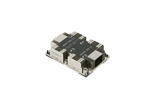 Supermicro 1U passiv CPU HEATSINK Prozessor Heizkörper – Lüfter, refoidisseurs und Heizkörper (Prozessor, Heizkörper, LGA 3647 (Socket P), Xeon, 1U, 165 W)