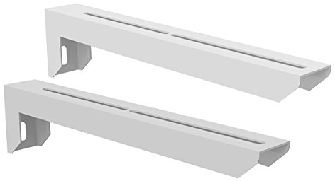 Bertrams LAS Wandkonsole bis 150 mm Wandabstand, weiß, für alle DN