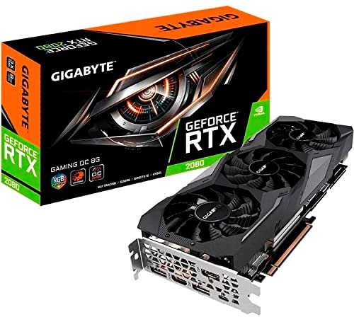 Gigabyte GV-N2080GAMING OC-8GC Grafikkarte 8192 MB Nvidia GeForce RTX 2080 schwarz