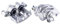 HELLA PAGID 8AN 355 787-301 Pinza freno,AN8730,Sistema frenante,BREMBO,Pezzo senza vuoto a perdere,per es. MERCEDES-BENZ / VOLKSWAGEN,Pezzo senza vuoto a perdere