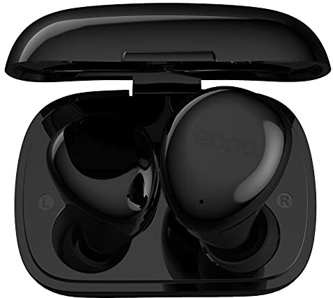 UMI bluetooth 5.0 wireless Headphones W7 portable IPX7 waterproof earphones with Magnetic charging interface True Wireless Earbuds Headsets with Smart Charging case for Iphone/Samsung/Huawei(black)