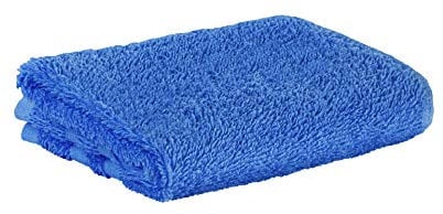 Premium Frottee Gästehandtuch 30x50 cm in blau von StickandShine in 500g/m² aus 100% Baumwolle