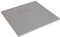 Milano Rasa Light Grey Low Profile Square Textured Slate Effect Shower Tray - 900mm x 900mm