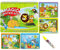 Sipobuy Magic Water Drawing Book Water Coloring Book Doodle with Magic Pen Painting Board for Children Education Drawing Toy (Animal)