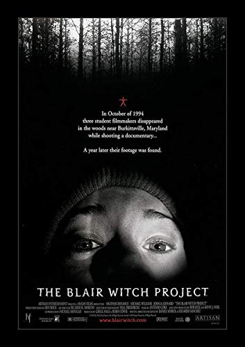 Poster affiche The Blair Witch Project Film Horror