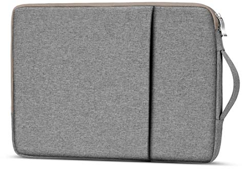 Laptoptasche mit Tragegriff für Dell Insipron 11 3000, 29,5 cm (11,6 Zoll) MacBook Air, Asus Chromebook C202SA C223NA VivoBook, XIDU PhilBook, Cinch Galileo Pro 29,6 grau 12.5-13.3 inch