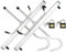 UTP Neilsen Ladder Roof Rack Universal Clamp - CT3869