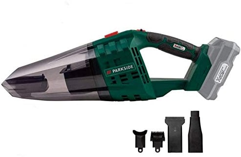 Parkside IAN-100377789, Aspirateur à Main sans Fil « PHSSA 20-Li A1 », X 20 V Team sans Batterie ni Chargeur, Gris, 0.65 liters, 65 décibeles
