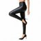 Powder Queen Leggings in Ecopelle Pantaloni da Donna Elasticizzati in Pelle a Vita Alta con Sollevamento del Sedere con Leggings Foderati in Pile per Le Donne