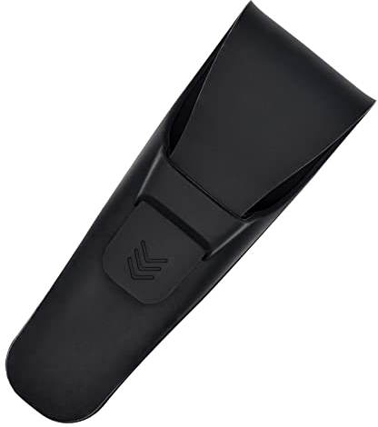 Skyzone Razor Protector Case - Waterproof Silicone Travel Cover for Manual Razors, Storage Organizer (Black)