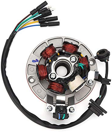 Dioche Stator magnéto de Moto, Magneto Stator Plate Starters and Accessories Magneto Stator Plate pour Lifan Yx Start Engine Pit Pro Trail Dirt Bike