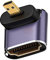 cablecc Adaptateur convertisseur Micro HDMI mâle vers HDMI 2.1 Femelle UHD avec Prise en Charge 8 K 60 Hz