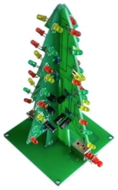 LED 3D Weihnachtsbaum DIY Bausatz Pozostali CTR-30C