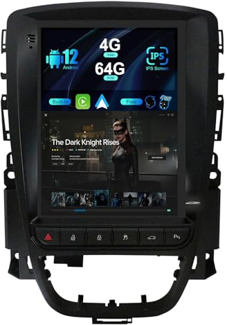 SXAUTO Android 14 IPS Autoradio für Opel Vauxhall Astra J Buick Excelle XT GT (2006-2016) - Eingebaut Carplay/Android Auto/DSP - LED Kamera + MIC - 4G+64G - DAB 360-CAM SWC Fast-Boot - 2 Din 9.7 Zoll