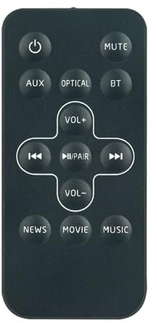 VINABTY Replaced TB285 Remote Control Applicable For Polaroid PLA20SB003A TB285 TV SoundBar Speakers