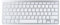 Russisch/Arabisch-Tastatur, Zweisprachige Russische/arabische und Englische Tastatur, Bluetooth-Verbindung, Zweisprachige Kabellose Tastatur, Schwarze Buchstaben über Weißen