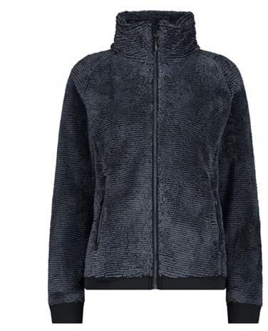 CMP - Giacca da donna in pile Highloft, Titanio-Nero, 48