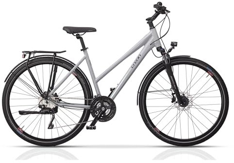 Airtracks 28 Zoll Damen Trekking Fahrrad Quest DB Lady Shimano 30 x Gang DEORE XT RD-T8000 SGS - Rahmenhöhen 45cm, 50cm, 55cm - (50cm (Körpergröße 165-175cm))